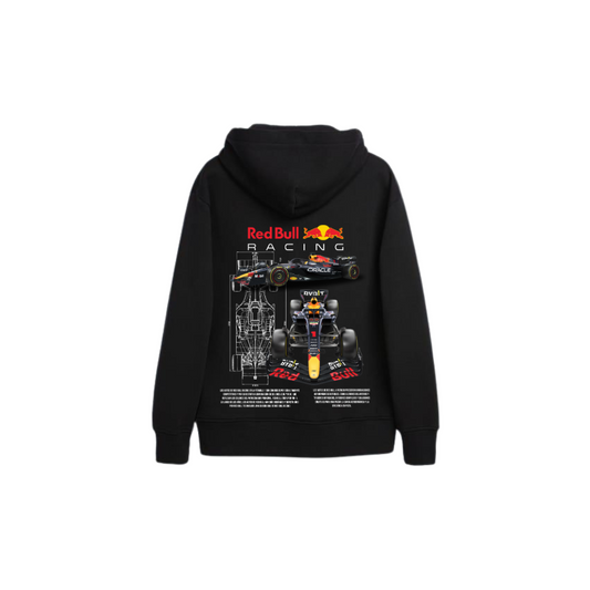 Sudadera con capucha con Diseño de Auto de Carreras