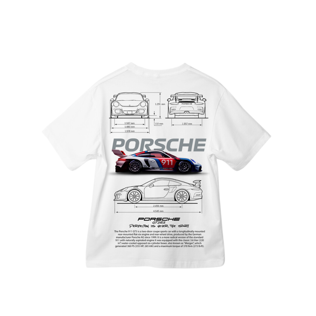 Playera con Diseño de Porsche 911