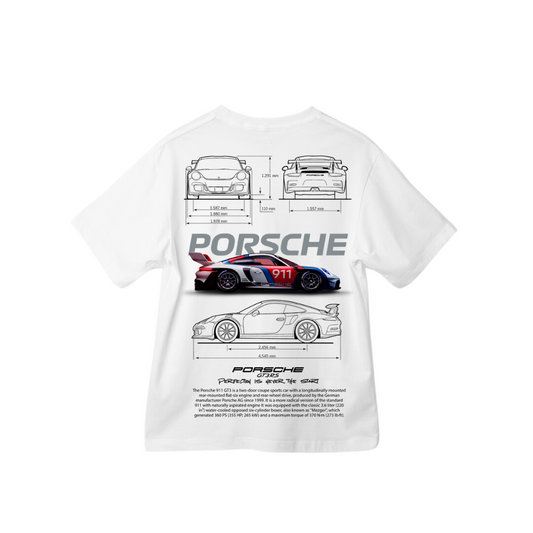 Playera con Diseño de Porsche 911