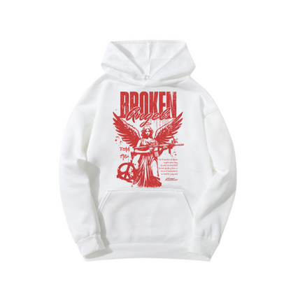 Sudadera con capucha con diseño Angel corrompido