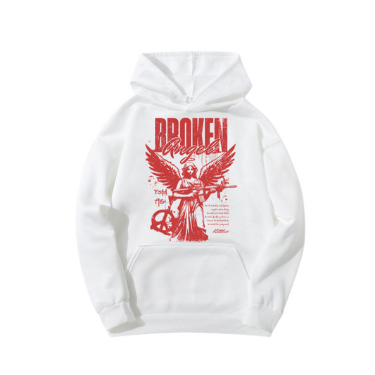 Sudadera con capucha con diseño Angel corrompido