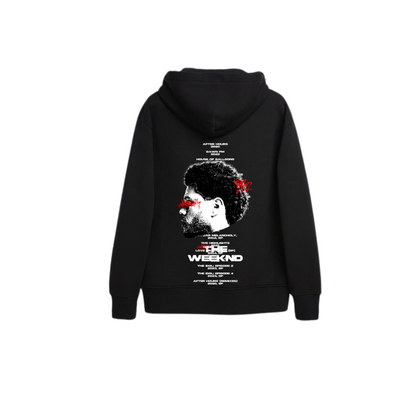 Sudadera negra con capucha The weeknd