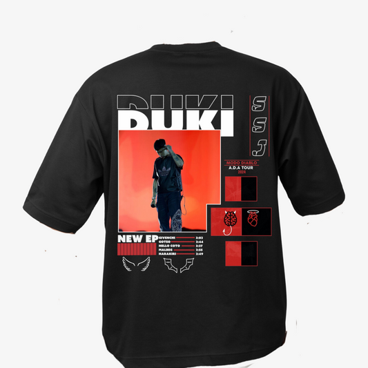 Playera con Diseño del rapero Duki