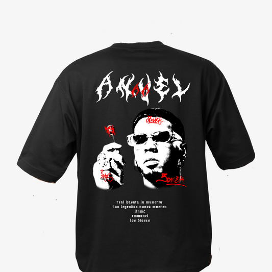 Playera con Diseño de Anuel AA