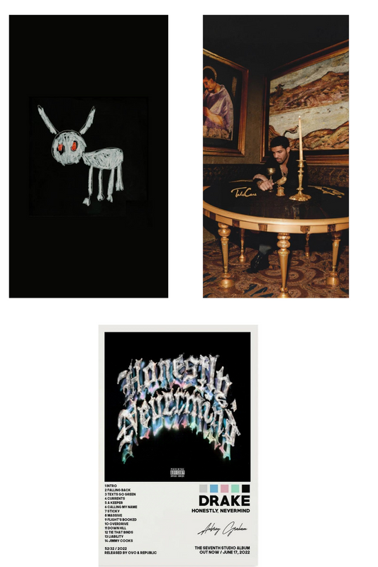 Posters de Drake 3pzas colección