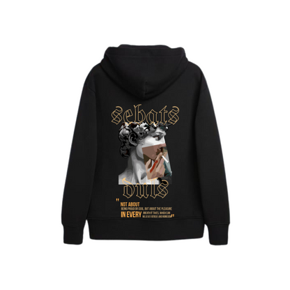 Sudadera negra con capucha Sebats Duls