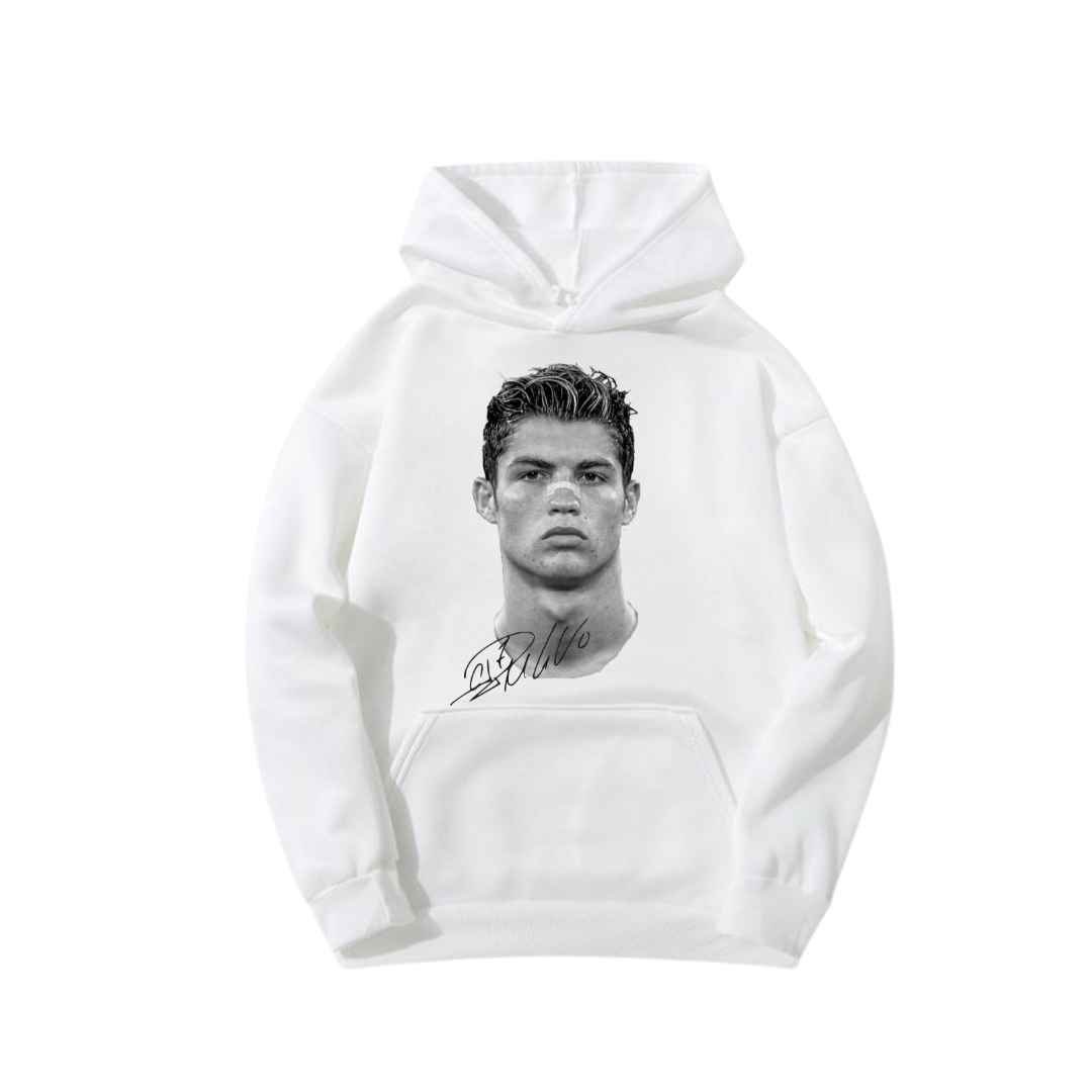 Sudadera Clara Diseño Cristiano Ronaldo